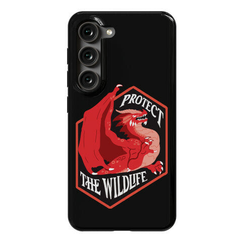 Protect The Wildlife Red Dragon Phone Case